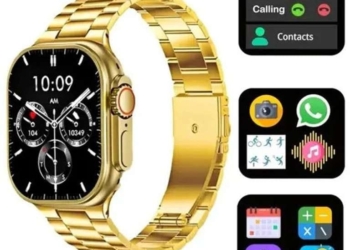 C9 Ultra 2 Golden Smart Watch