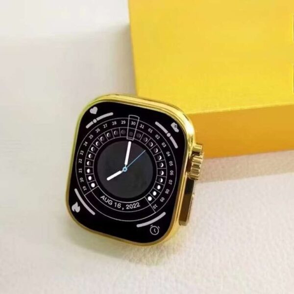 C9 Ultra 2 Golden Smart Watch - Image 2