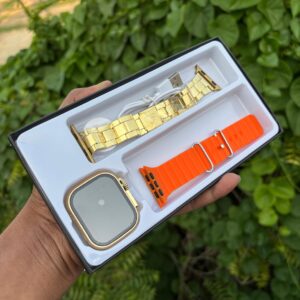 golden smart watch