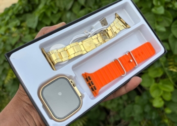 Golden Smart Watch